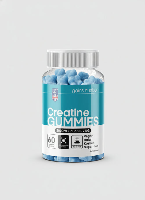GN Creatine Gummies | 60 Chewable Creatine Gummies for Men & Women - 3000Mg Creatine-Monohydrate per Serving | Berry Flavour, Non-Gmo & Suitable for Vegans & Vegetarians