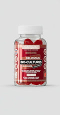 Bio-Cultures Microbiome Complex Gummy | 12 Multi-Strain Probiotics 1 Billion CFU | Acidophilus & Bifidobacterium | Strawberry Flavour | 60 Vegan Gummies | Support Wellbeing & Gut Heath by ®