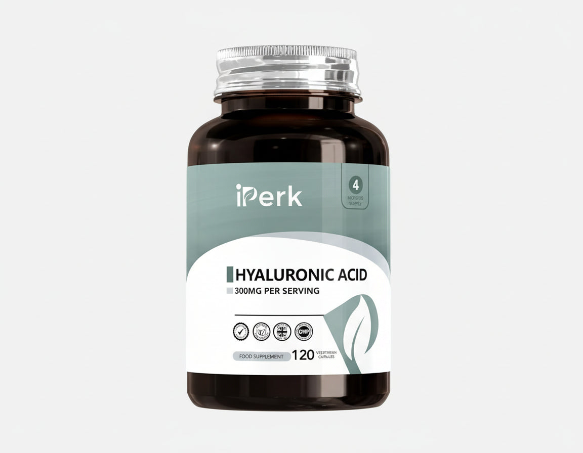 Hyaluronic Acid 300Mg | 120 Capsules 4 Months Supply | Hyaluronic Acid Supplement